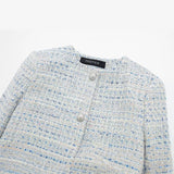 Spring New Texture Short Coat 2225546 Texture Skirt 2227546 Set HZ1208