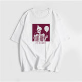 Hot Sale Ins T-Shirts For Women's Summer New Loose Round-Neck Cotton Short-Sleeved Top HZ1208