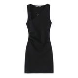 Z-Style Women's Clothing 2025 New Summer Fashion Temperament Foldless Short Dress 3641313 HZ1208
