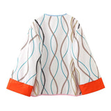 2025 Women's Clothing Two Sides Of The Printed Pocket Decorative Cotton Jacket Jacket 219 HZ1208