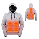 USB Heating Eds Electric Heating Hooded Hoodie Casual Men's And Women's Clothing HZ1208