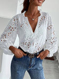 Spring/Summer 2025 Women's Clothing Button White Autumn Women's Shirt HZ1208