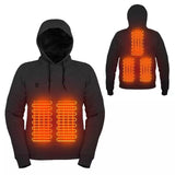 USB Heating Eds Electric Heating Hooded Hoodie Casual Men's And Women's Clothing HZ1208