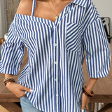 2025 Summer New Sexy Body-Print Shoulder Dress HZ1208