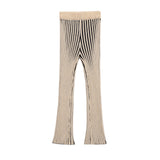 Z2025 Spring New Women's Clothing 8779154 Stitching Cut-On Knitting Casual Pants 8779189 HZ1208