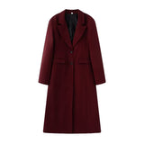Women's Clothing 2025 Fashion Women's Decoration Temperament Long Coat HZ1208
