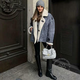 Winter New Women's Fur Coat Special Craft Piece Lamb Wool Coat HZ1208