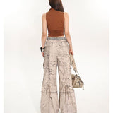 2025 Spring And Summer New High-End Sexy Inside Sexy Neck Ribbon Design Sling Vest Woman HZ1208