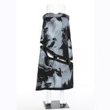 25 New Multi-Wearing Personalized Print Irregularly Cut Denim Splicable Detachable Skirt 1475 HZ1208