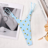 Printed Cotton Double Fine With Sexy Thong Lady English Letter Logo Thong Love T Trousers Women Cotton Crotch HZ1208