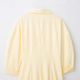 New Summer Collar Shirt Windwear Solid Dress Dress Dress HZ1208