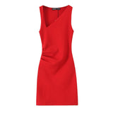 Z-Style Women's Clothing 2025 New Summer Fashion Temperament Foldless Short Dress 3641313 HZ1208