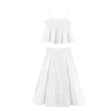 New Embroidered Wave Coat In Summer 4786109 Cape Skirt 4786110 HZ1208