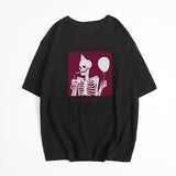 Hot Sale Ins T-Shirts For Women's Summer New Loose Round-Neck Cotton Short-Sleeved Top HZ1208