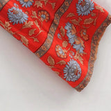 2025 Women's Sunflower Positioning Printing Waist With Horn Sleeve Long Skirt 83028303 HZ1208