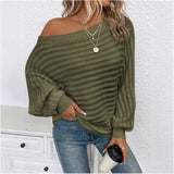 Temperament V-Neck Long-Sleeved Open-Shirted Women's Sweater Bump-Colored Bag Side With Pocket Casual Coat HZ1208