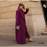 New Winter Women's Clothing Fashion Simple Match-Matched Coat HZ1208