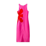 2025 Women's Print Sling Dress 380 HZ1208