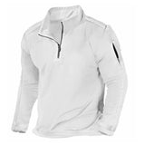 Spring And Autumn 2025 Men's T-Shirt Outdoor Zipper Pocket Long-Sleeved Jacket HZ1208