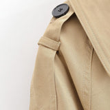 Z2025 New Fashion Temperament Women's Long-Sleeved Short Wind Coat 3046259 HZ1208