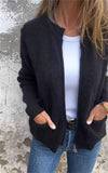 Autumn/Winter 2025 Explosion Fashion Casual Collar Zipper Jacket Loose Pocket Jacket Woman HZ1208