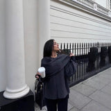 Explosion New Women's Clothing With Asymmetric Scarf Short Knitted Coat HZ1208