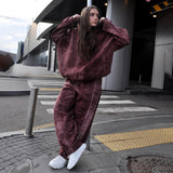 Tendering Jacket Suit Multi-Color Optional Loose Version Of Comfortable Street Trend Fan Autumn And Winter Girl HZ1208