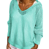 Explosion Hair Knitting Hoodie Hoodie Hoodie Thin Loose Sweater HZ1208