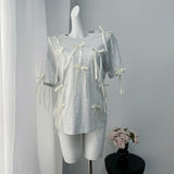 2025 Summer New Long Tud Short-Sleeved T-Shirt Women's Leisure Loose Cotton Tops In Wind HZ1208