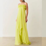 Women's Dress French Hepburn Style Collar Design Flower Bra Dress HZ1208