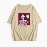 Hot Sale Ins T-Shirts For Women's Summer New Loose Round-Neck Cotton Short-Sleeved Top HZ1208