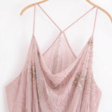 Z Women's New Body-Closing Bareback Slit Decorated Mini Dress 4813336 HZ1208