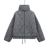 2025 Autumn And Winter New Women's Clothing Multi-Color Selection Long-Sleeved Cotton Jacket Jacket Jacket HZ1208