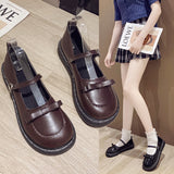Small Leather Shoes Women 2025 Spring New Korean Version Of The British Style With Skirt Jk Shoes Cute Lolita Women's Shoes HZ1208