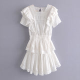 2025 Women's Lace Multi-Layer Cake Dress 6390 HZ1208