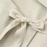 Women's Clothing 2025 Summer New Temperament Fashion With Belt Long Sleeves With Short Windcoat 4749847 HZ1208