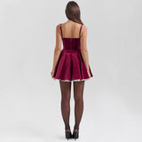 Sexy Women's New Sexy Lace Breast Christmas Dress HZ1208