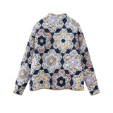 2025 Women's Loose Print On Both Sides Of The Cotton Jacket 5795 HZ1208