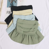 Sweet And Spicy Wind Wearing A Breast Vest Female Pressure Folded Word To Receive Waist Skirt Short Wrapped Chest-Clothed Backwear 8965 HZ1208