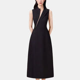 25 Spring And Summer New Model Cute OL Long Sleeveless Suit Jacket Dresser Women 1811 HZ1208