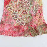 Spring New Patchwork Printing Tie Sling Dress 3293246 HZ1208