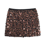 Autumn New Squins With Stylish Miniskirt Skirt 3920139 808 HZ1208