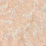 New Fabric!Dermeal Lace Comfortable Breathable Thin And Scarless Lady T-Shirt Trousers Heart-Shaped Rose Cherry Print Woman HZ1208