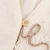 Summer New Flower Embroidery Mini Dress 8741037712 HZ1208