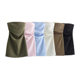 Spice Girls Collared Braided Shoulder Dress Women's New Sexy High-Waisted Body-Suited Ass Skirt HZ1208