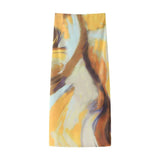 Spring 2025 New Women's Animal Print Pattern Net Tector-Smeared Tsets Half Dress HZ1208