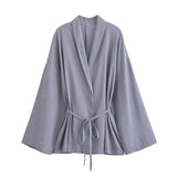 Spring New Textured Double-Dual And Coat 5427734 Trousers 4391423 HZ1208