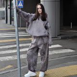 Tendering Jacket Suit Multi-Color Optional Loose Version Of Comfortable Street Trend Fan Autumn And Winter Girl HZ1208