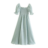 2025 Women's Lattice Tat-Escape Dress Dress Dress 9472 HZ1208