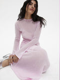 2025 Hot Knitted Hollow Skirt + Vest Skirt Set Women's Soft Knitted Burqa Holiday Wind HZ1208